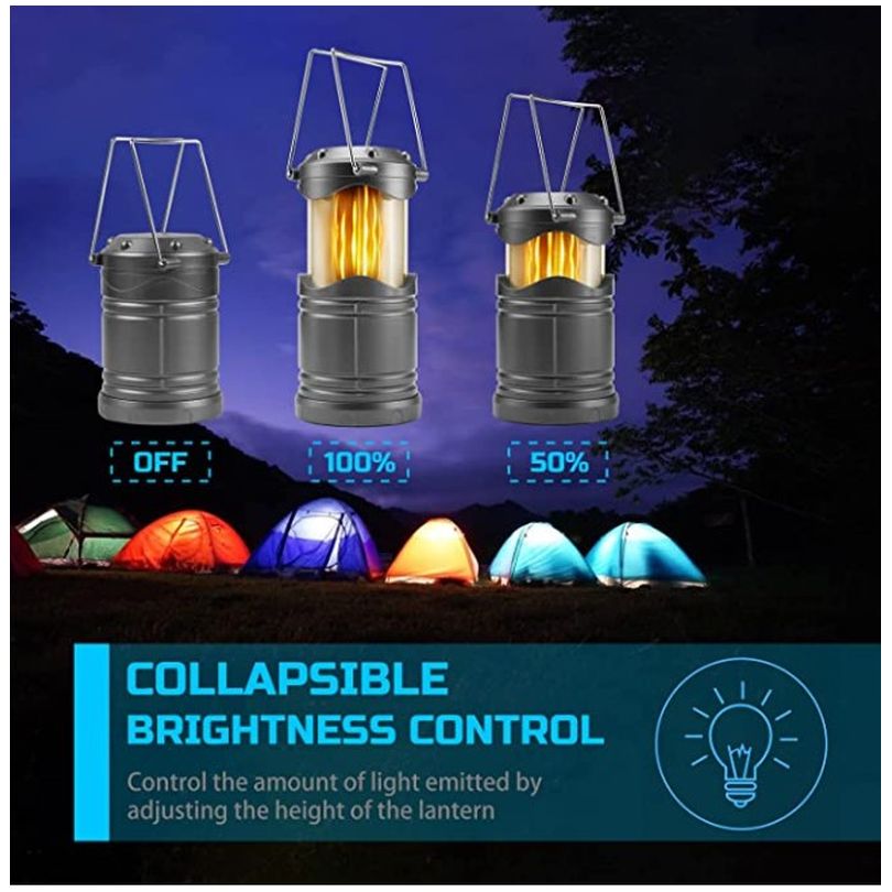 LED Camp Lantern, Collapsable